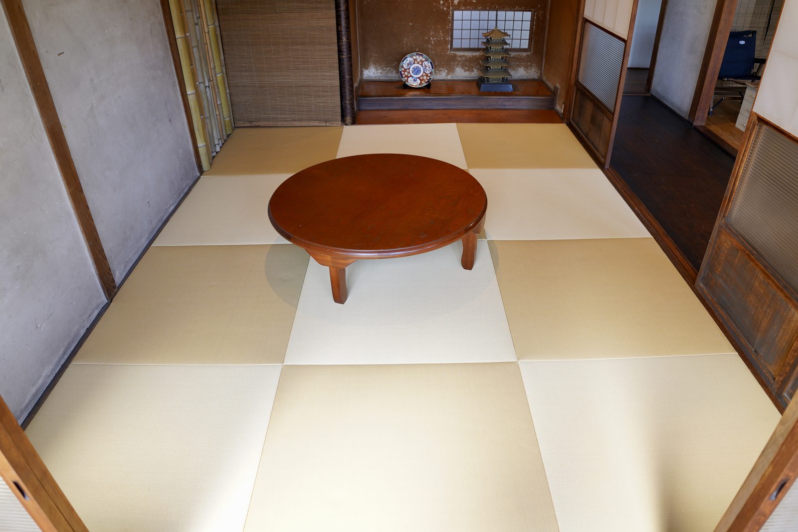 和室の円卓